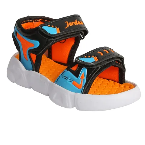 Frabio Synthetic Velcro Indoor Outdoor Sandals For Boys & Girls Kids Wear /Flip Flop Open Toe Light Weight Sandals and Floaters Footwear for Kids Jordan