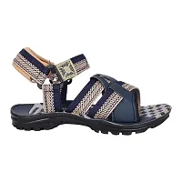 Frabio Men's Casual Dailywear Sandals/Indoor Outdoor Flip Flop Walking Sandal for Men-Pack of 2 (3102GRY-2101NAVY_7)-thumb1