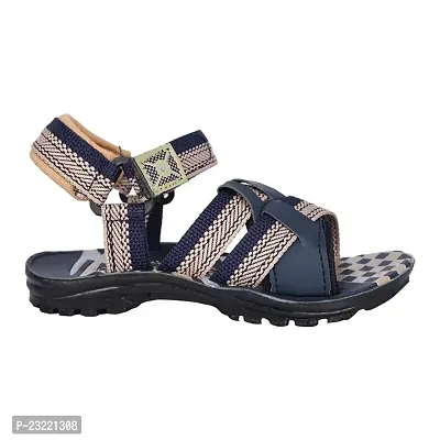 Frabio Men's Casual Dailywear Sandals/Indoor Outdoor Flip Flop Walking Sandal for Men-Pack of 2 (3102GRY-2101NAVY_7)-thumb2