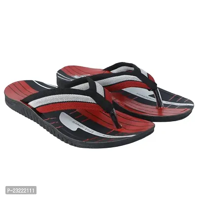 Frabio Mens Sport Flip Flops Comfort Casual Thong Sandals II Chappal II Slipper For Boys - Pack of 2 (2C WKMHRN-1)-thumb4