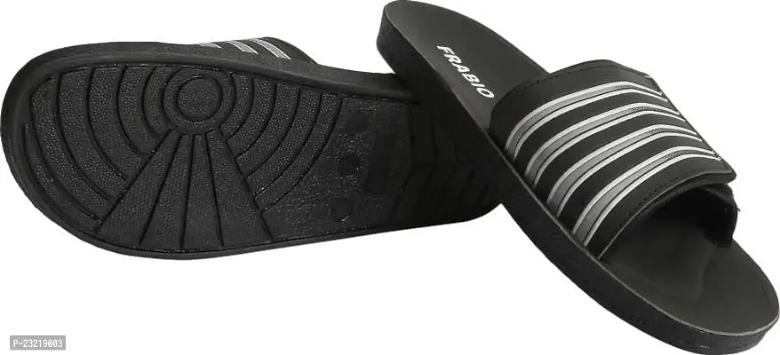 Frabio Mens Slides Comfort Adjustable Slippers with Arch Support,Men's Athletic Slide,Mens Sliders Comfort Flip Flops Slippers (NW1-101)-thumb5