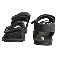 Frabio Men's Casual Dailywear Sandals/Indoor Outdoor Flip Flop Walking Sandals for Men/Leather Floater (Brown) (UK-6)-thumb3