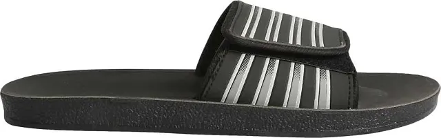 Frabio?Mens Slides Comfort Adjustable Slippers with Arch Support,Men's Athletic Slide,Mens Sliders Comfort Flip Flops Slippers-thumb2