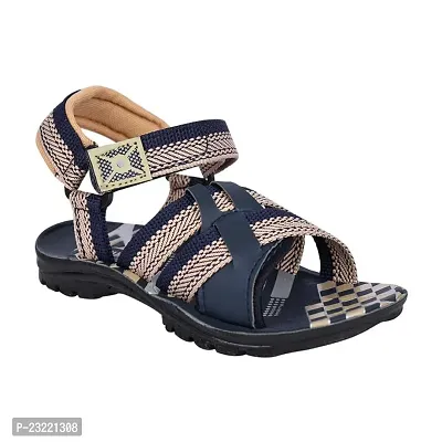 Frabio Men's Casual Dailywear Sandals/Indoor Outdoor Flip Flop Walking Sandal for Men-Pack of 2 (3102GRY-2101NAVY_7)-thumb3