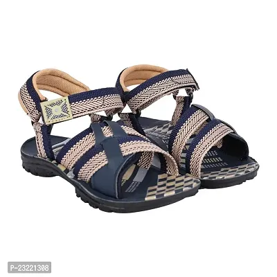 Frabio Men's Casual Dailywear Sandals/Indoor Outdoor Flip Flop Walking Sandal for Men-Pack of 2 (3102GRY-2101NAVY_7)-thumb5