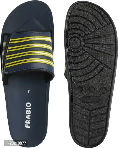 Frabio Mens Slides Comfort Adjustable Slippers with Arch Support,Men's Athletic Slide,Mens Sliders Comfort Flip Flops Slippers (NW-101)-thumb5