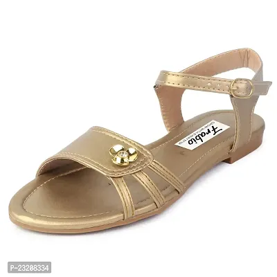 Frabio Women's Sandals Casual Flip Flops Beach Sandals Ankle Strap Flat Sandals for Women-thumb3