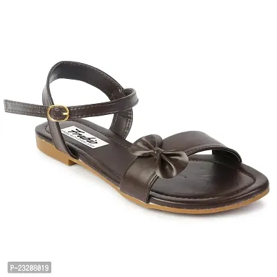Frabio Women's Sandals Casual Flip Flops Beach Sandals Ankle Strap Flat Sandals for Women-thumb0