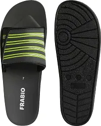 Frabio?Mens Slides Comfort Adjustable Slippers with Arch Support,Men's Athletic Slide,Mens Sliders Comfort Flip Flops Slippers-thumb1