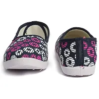Women's Round Printed Light Weight Flat Footwear Bellies for Girls and Women-thumb4