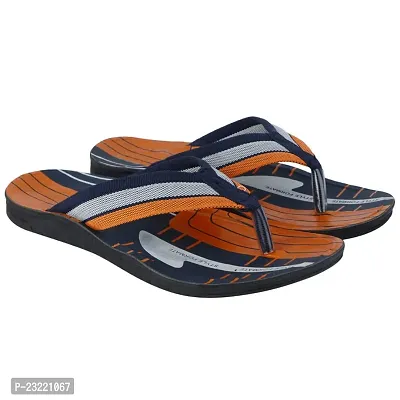 Frabio Mens Flip-Flops Sandals, Comfort Casual Thong Sandals II Chappal II Slipper For Boys - Pack of 2 (Combo6)-thumb4