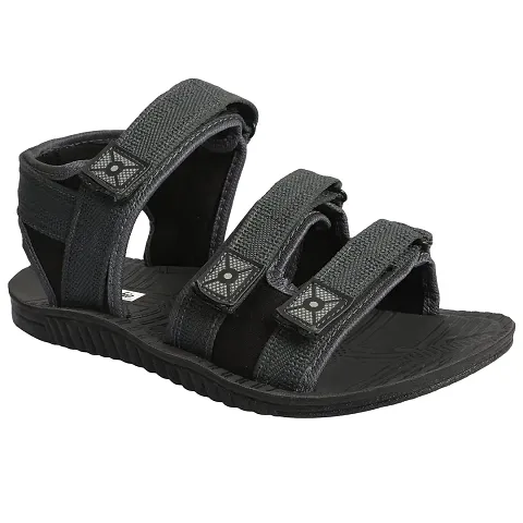 Frabio Men's Casual Dailywear Sandals/Indoor Outdoor Flip Flop Walking Sandals for Men/Leather Floater (Brown) (UK-6)