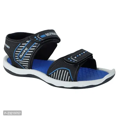 Frabio Men's Casual Dailywear Sandals/Indoor Outdoor Flip Flop Walking Sandals for Men (MB105-RBLUE)-thumb0