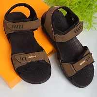 Frabio Men's Casual velcro Sandals/Running Walking Dailywear Indoor Outdoor Floaters -Pack of 2-thumb1