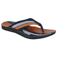 Frabio Mens Flip-Flops Sandals, Comfort Casual Thong Sandals II Chappal II Slipper For Boys - Pack of 2 (Combo6)-thumb1