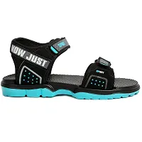 Frabio Men's Casual velcro Sandals/Running Walking Dailywear Indoor Outdoor Floaters -(Blue) 130-thumb2