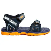 Frabio Men's Casual velcro Sandals/Running Walking Dailywear Indoor Outdoor Floaters -Blue-thumb2
