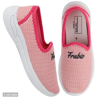 Frabio Women's Running Shoe II Sneakers II Walking,Gym,Training,Casual,Sports Shoes (BR03-PEACH)-thumb5