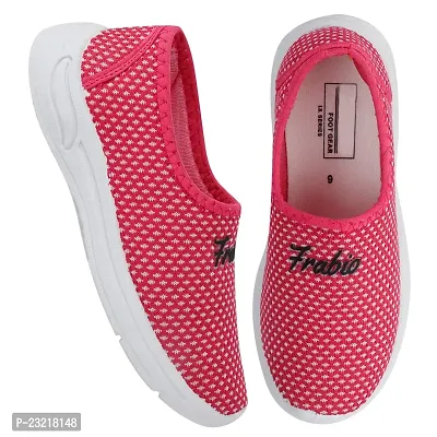 Frabio Women's Running Shoe II Sneakers II Walking,Gym,Training,Casual,Sports Shoes (BRO5-PINK)-thumb5