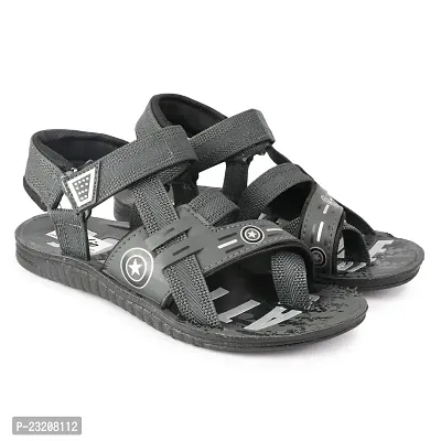 Frabio Men's Casual velcro Sandals/Running Walking Dailywear Indoor Outdoor Floaters-thumb2