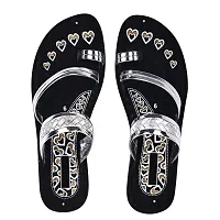 Frabio Casual Comfot Heel Wedding Party Fashion Chappal For Women And Girls, Slip On Super Lightweight Chappal  Non-Slippery Chappal For Women-thumb2