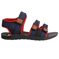 Frabio Men's Casual Dailywear Sandals/Indoor Outdoor Flip Flop Walking Sandals for Men/Leather Floater (Brown) (UK-6)-thumb2
