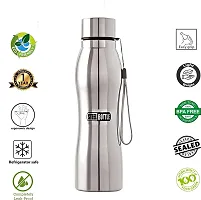 Double Layer Stainless Steel Slim Water Bottle 1000 ml Pack of 1-thumb2