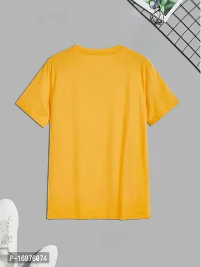 Classic Cotton Blend Round Neck Half sleeve T Shirt For Men-thumb2