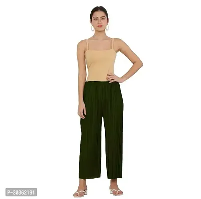 Trendy Crepe Palazzo For Women-thumb3