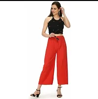 Trendy Crepe Palazzo For Women-thumb1