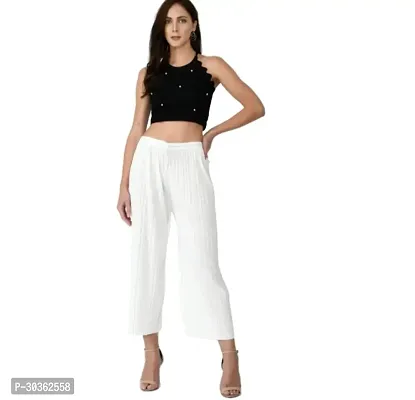 Trendy Crepe Palazzo For Women-thumb0