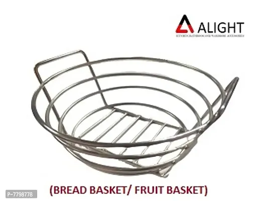 Alight Round Bread Basket/ Fruit Basket For Multi Purpose Of Storage Holder