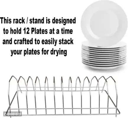 ALIGHT premium stainless steel cutlery racks  plate stand ,cup stand , laddle-thumb2