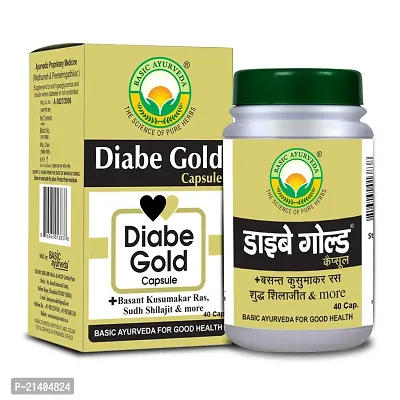 Basic Ayurveda Diabe Gold 40 Capsule