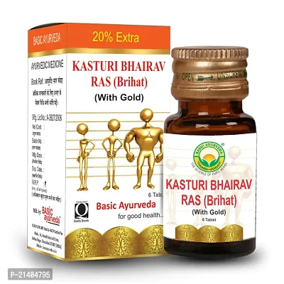 Basic Ayurveda Brihat Kasturi Bhairav Ras