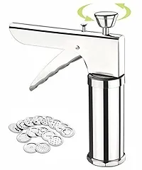 Stainless Steel Kitchen Press with 15 Different Jali (Idiyappam and Sev Maker))-thumb1