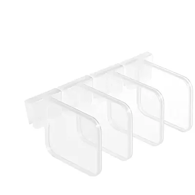 VE- Refrigerator partition drawer buckle - set of 4