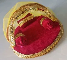 LADDU GOPAL BED / BED FOR THAKUR JI / PUJA CHAUKI / CHAUKI FOR MATA JI , KANHA JI OTHER GIFT MATERIAL-thumb1