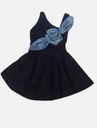 Beautiful Velvet Frock For Kid Girls