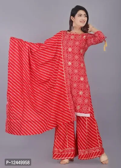 Fancy Rayon Kurta Set For Women-thumb3