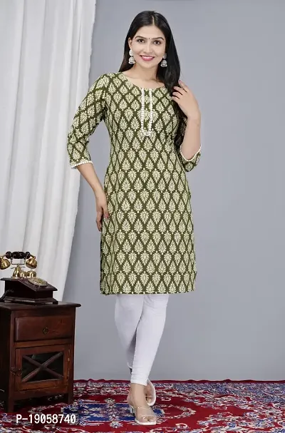 Fancy Cotton Kurti for Women-thumb2