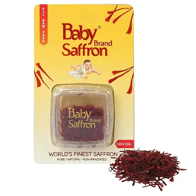 BABY BRAND PURE SAFFRON ( KESAR)  10 gm ( In Packs of 1 gm)