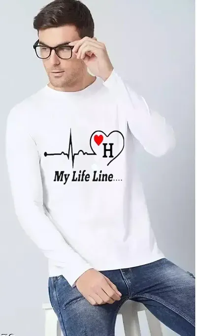 Full Sleeve Round neck Casual type men tshirt