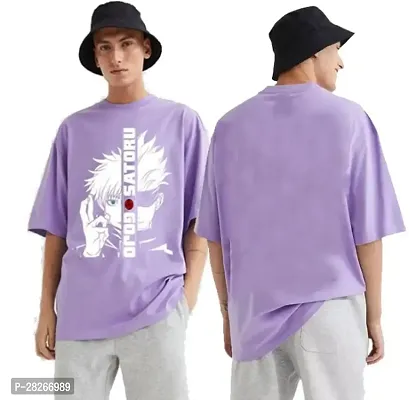 Stylish Cotton Blend Oversized T-Shirt For Men