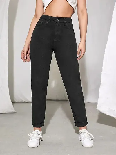 Stylish Solid Jeans For Women