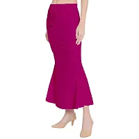 Fishcut Saree Shapewear Petticoat for Women,Skirts for Women,Shape Wear Dress for Saree-thumb2