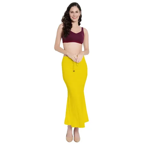 Fishcut Saree Shapewear Petticoat for Women,Skirts for Women,Shape Wear Dress for Saree