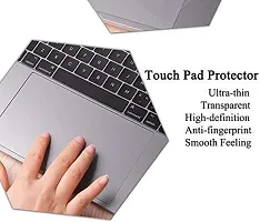 OJOS Trackpad Protector Compatible with New MacBook Air 13 Inch 2020 Model A2337 M1 Chip A2179 A1932 with Touch ID Trackpad Protector, Matte Space Gray-thumb1