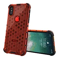 OJOS Case Compatible with iPhone X XS Case Military Grade Drop Tested with Screen Protector iPhone Xs iPhone Xs/X 5.8-inch Case - Red-thumb3