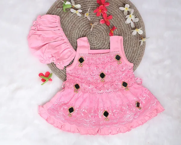 Partywear Frocks with Bloomer for Girls